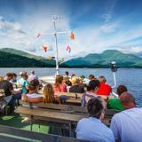 View from the top deck of the Astina with Sweeney Cruise Co.
