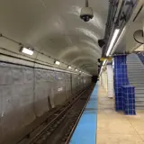 Blue Line Metro to Chicago O'Hare Airport.