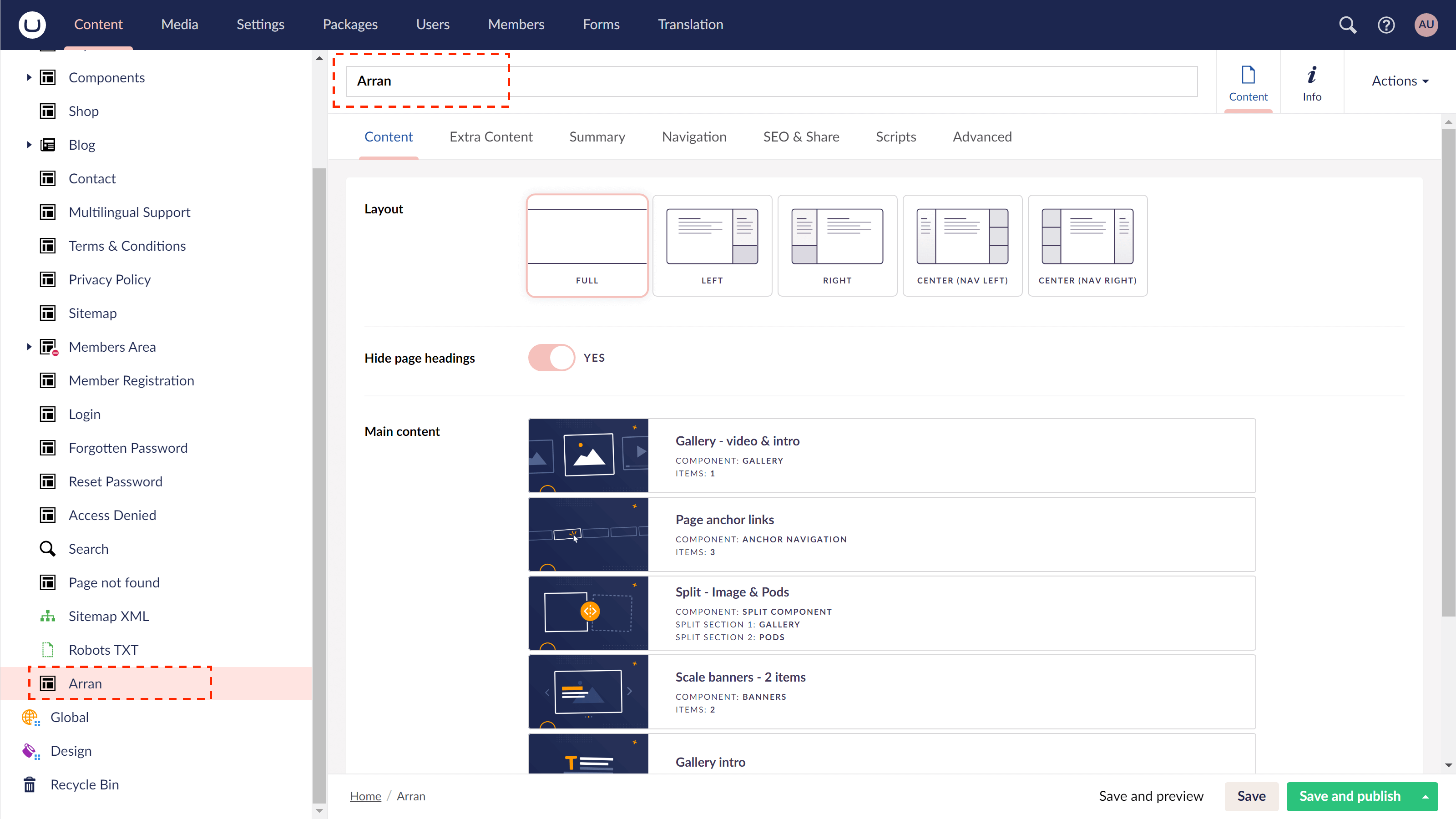 New theme content installed with uSkinned for Umbraco.