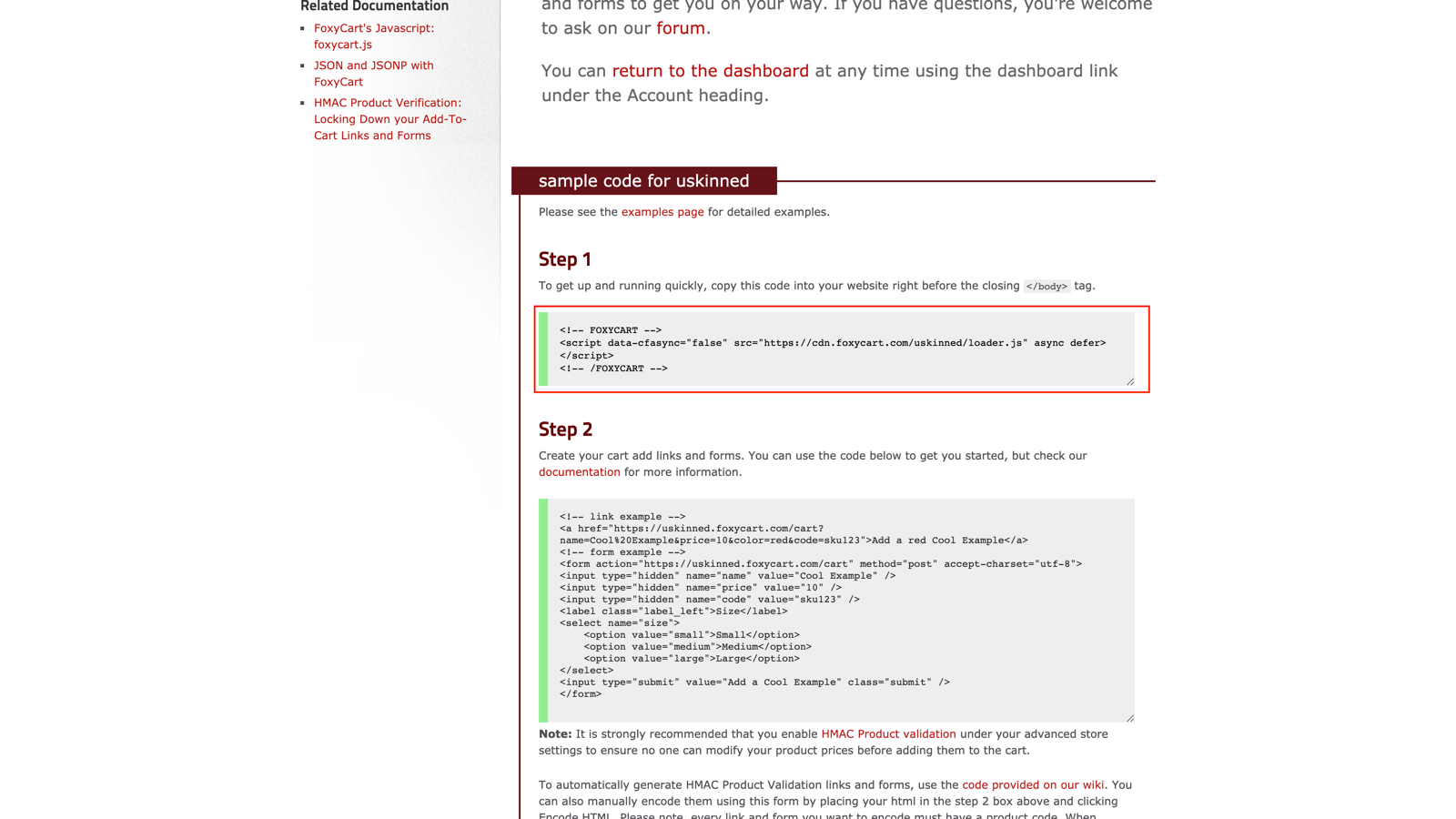Foxy.io javascript code.